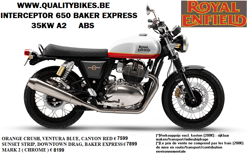 Royal enfield interceptor sales price